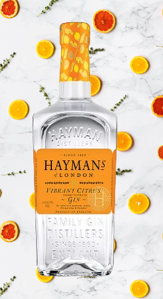 Hayman's Of London Vibrant Citrus 750 ML